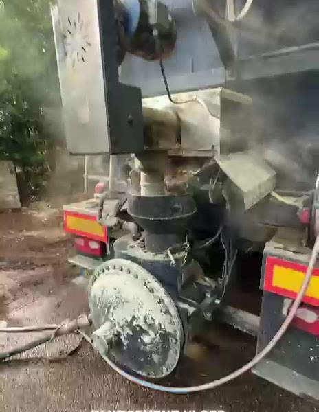 Pomp aan het werk